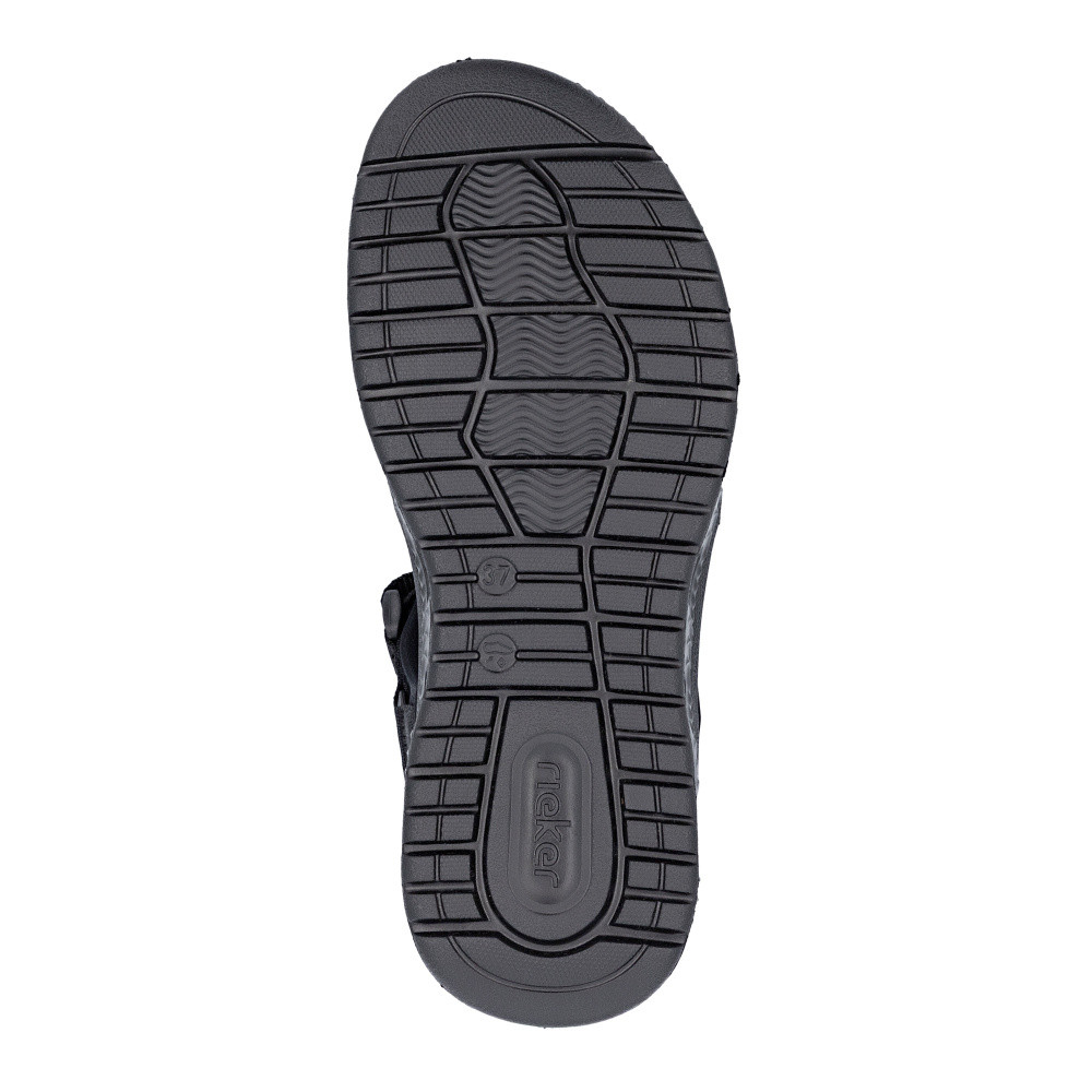 detail Dámské sandály RIEKER 64052-00 černá S6