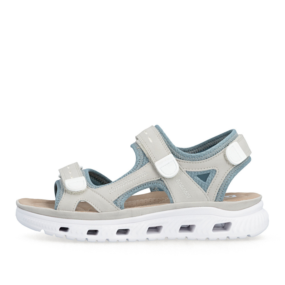 detail Dámské sandály RIEKER 64074-40 šedá S6