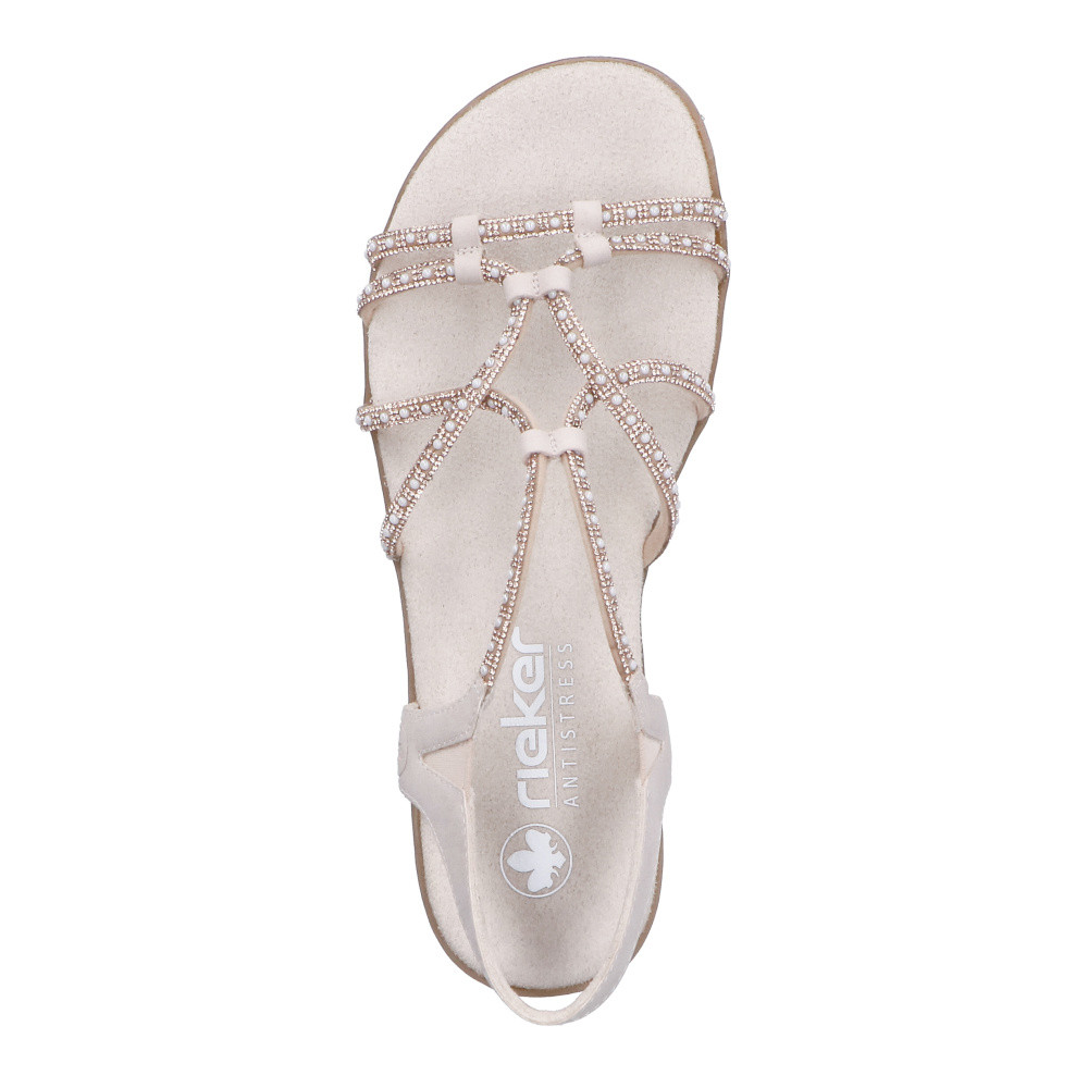 detail Dámské sandály RIEKER 64270-90 růžová S6