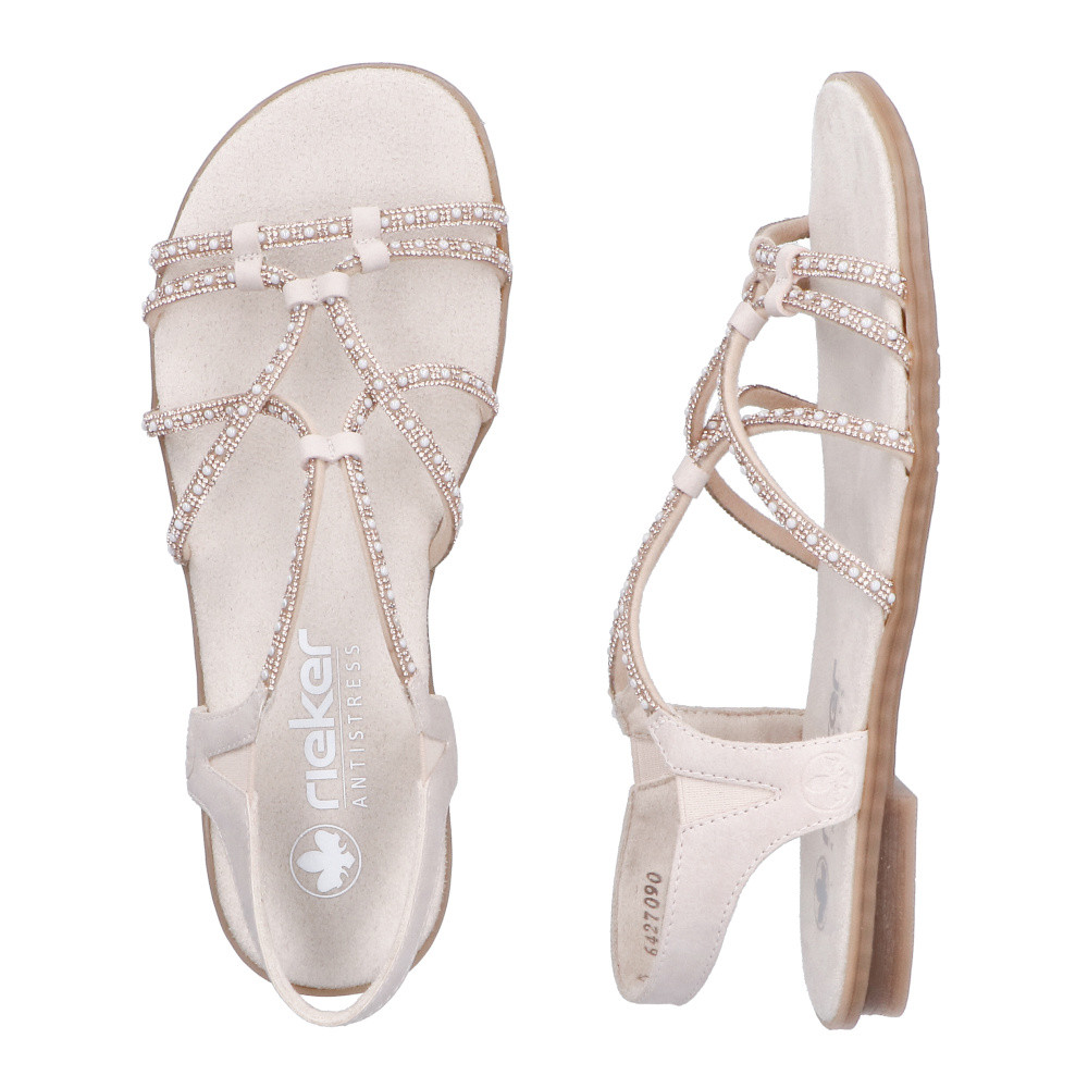 detail Dámské sandály RIEKER 64270-90 růžová S6