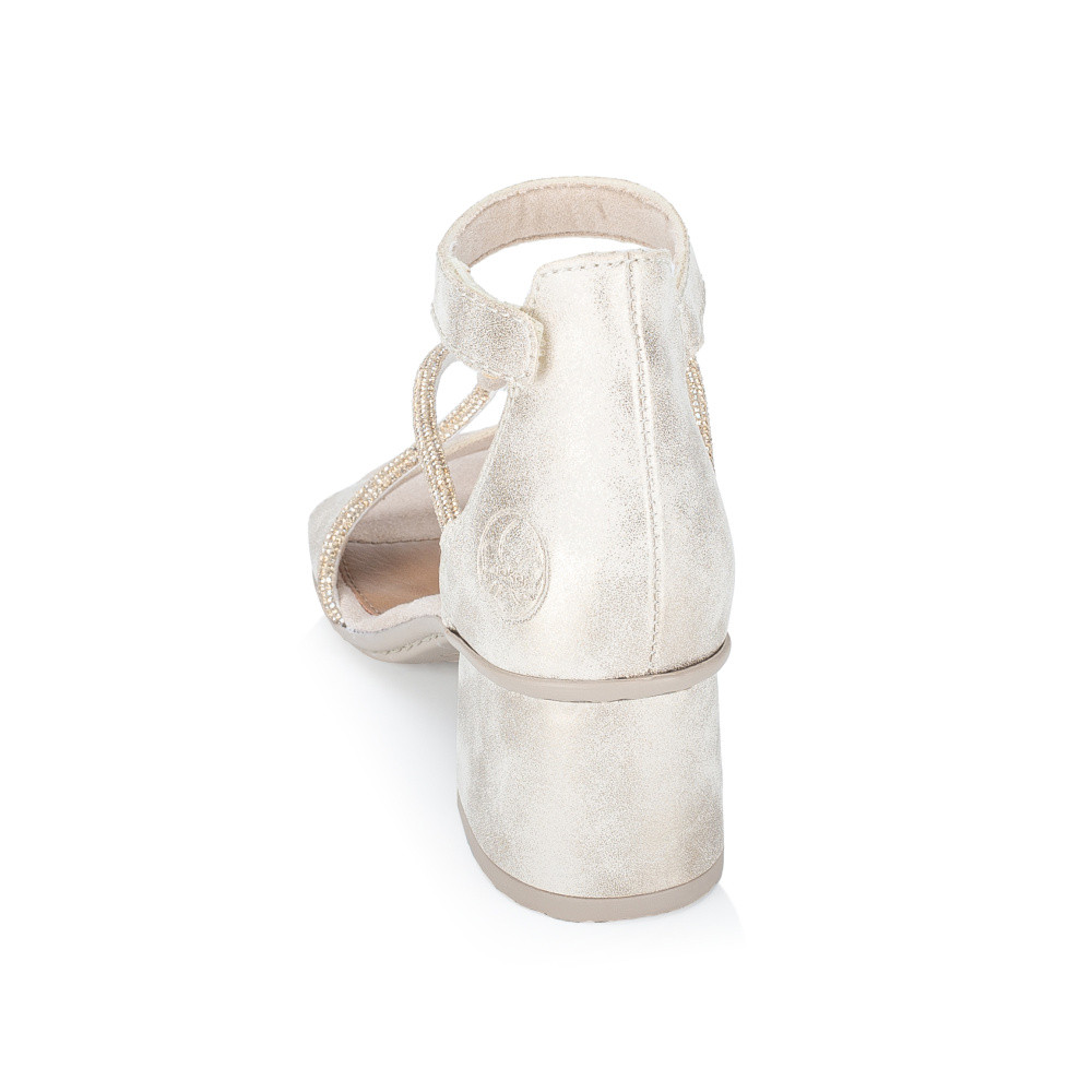 detail Dámské sandály RIEKER 64654-60 béžová S6