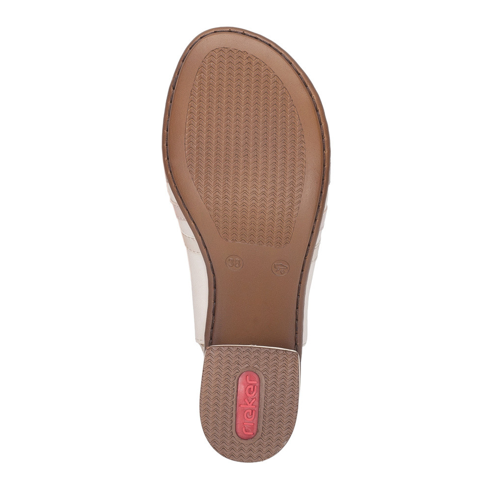 detail Dámské sandály RIEKER 64661-60 béžová S6