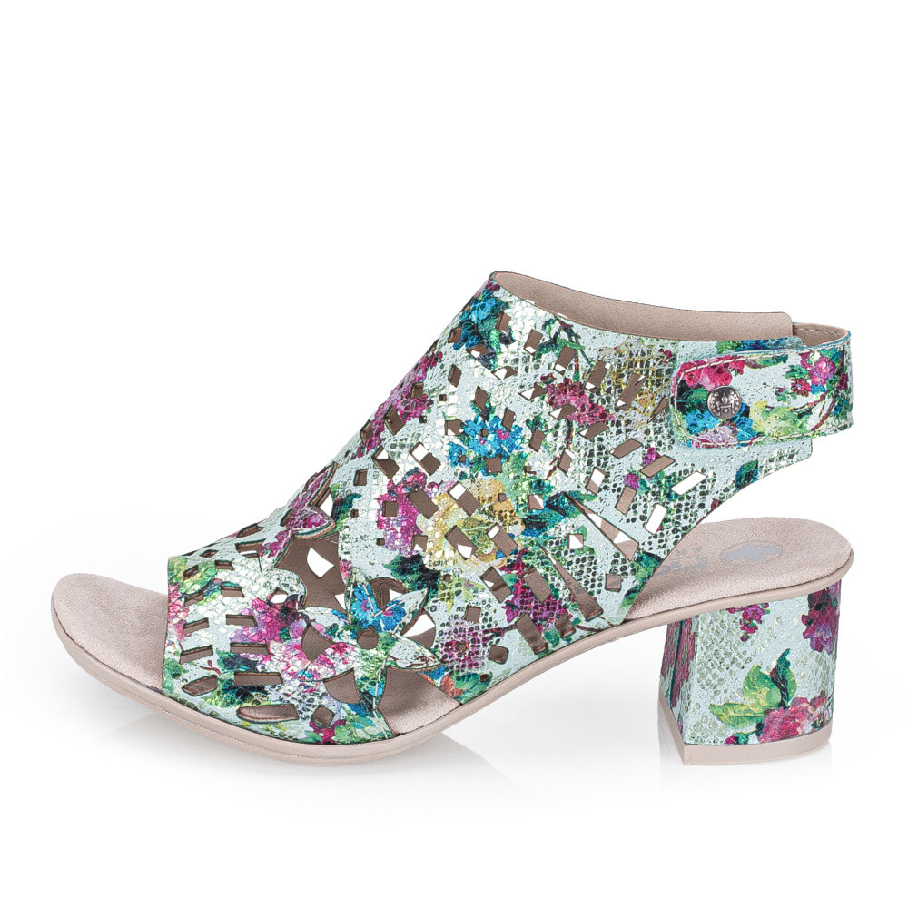 detail Dámské sandály RIEKER 64780-92 zelená S6