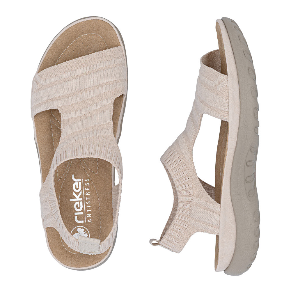 detail Dámské sandály RIEKER 64850-31 růžová S6