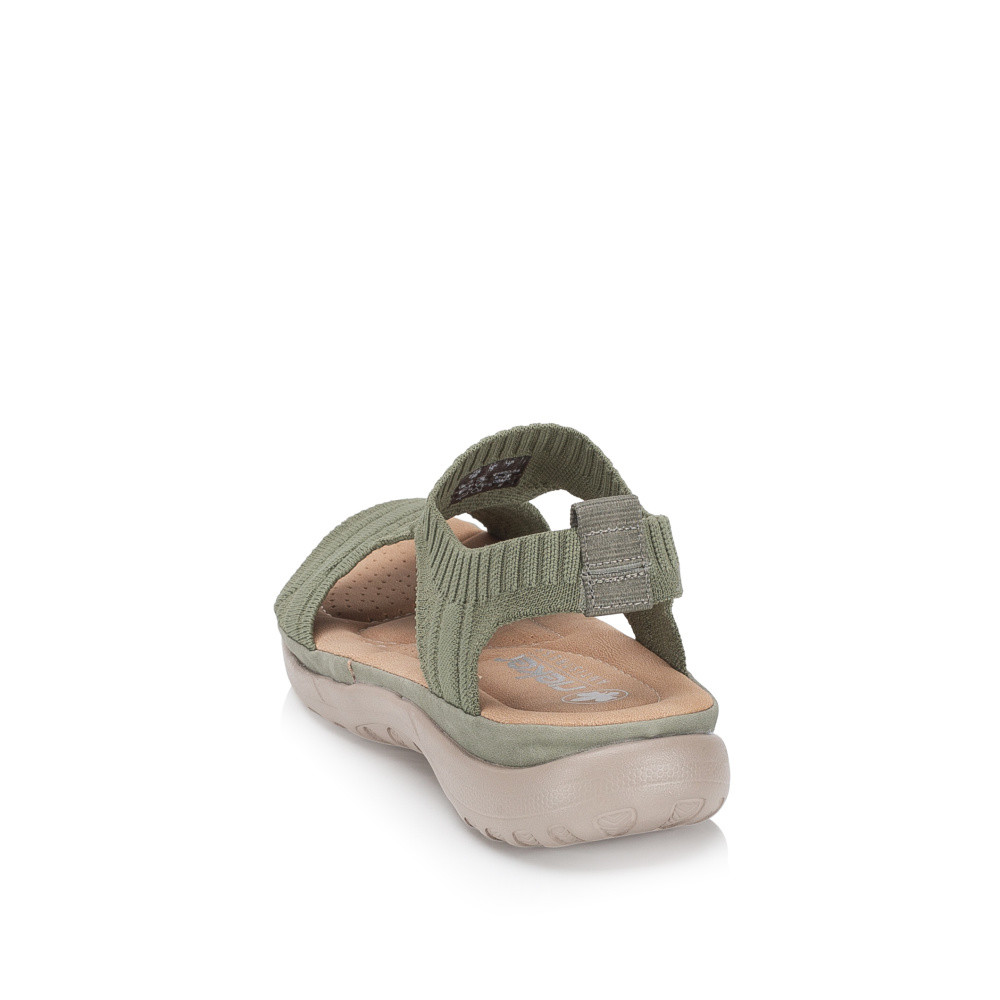 detail Dámské sandály RIEKER 64850-54 zelená S6