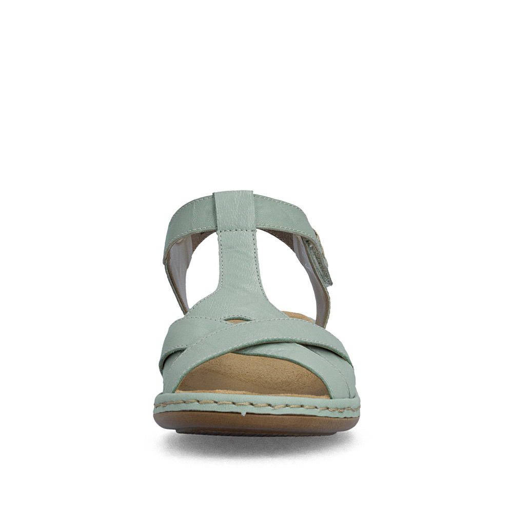 detail Dámské sandály RIEKER 65919-52 zelená S6