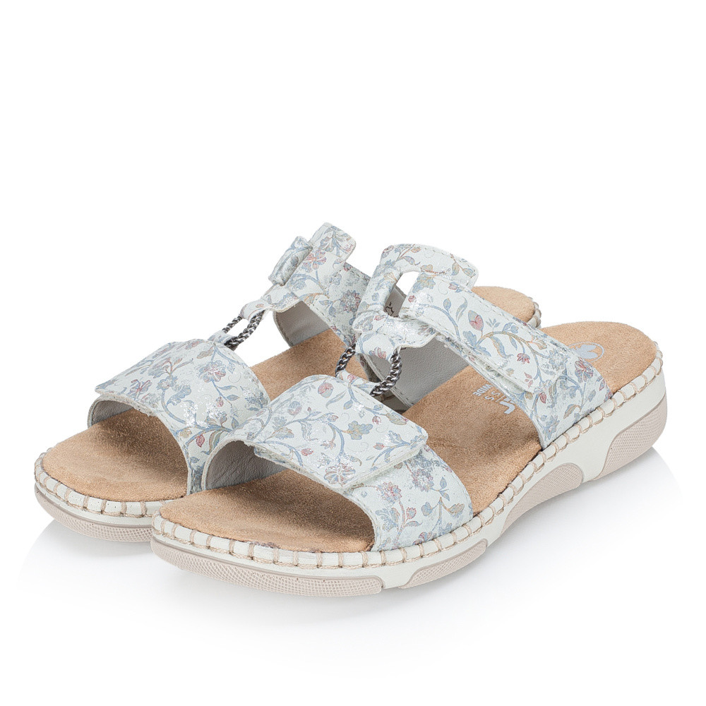 detail Dámské nazouváky RIEKER 66292-90 šedá S6