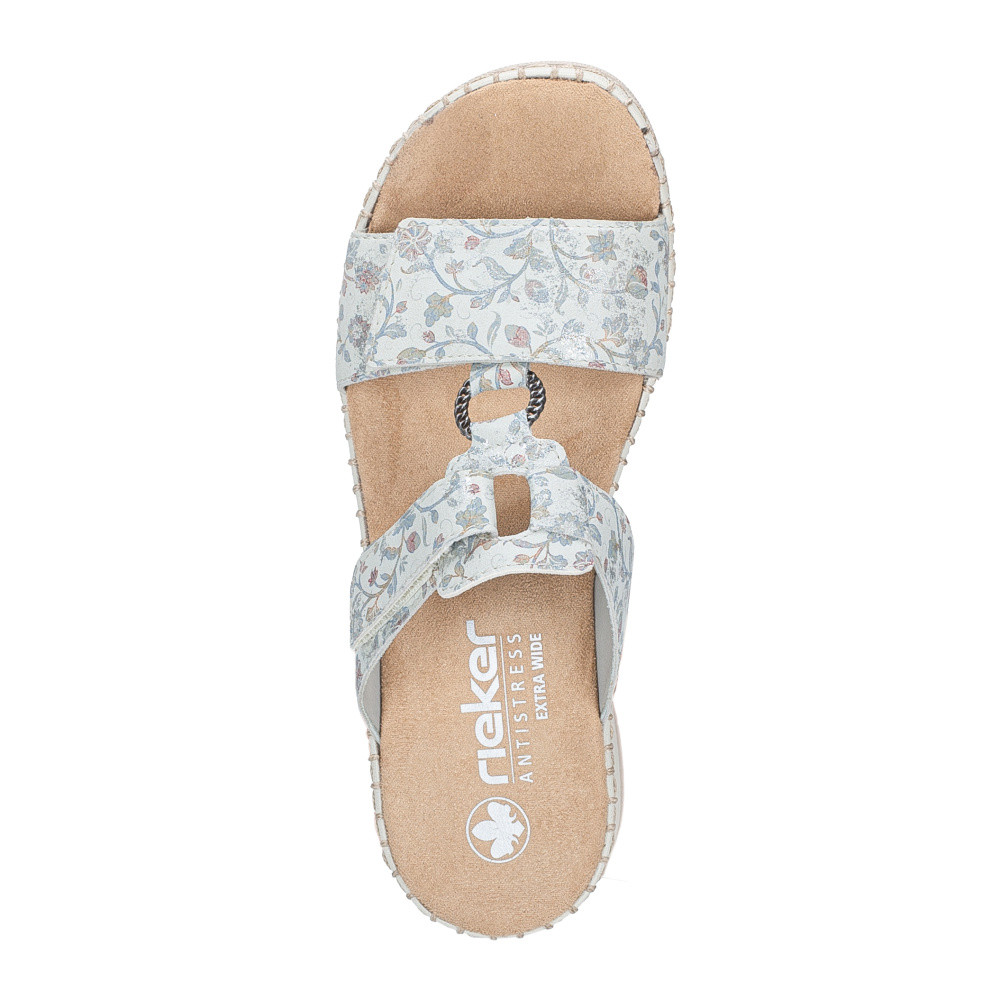 detail Dámské nazouváky RIEKER 66292-90 šedá S6