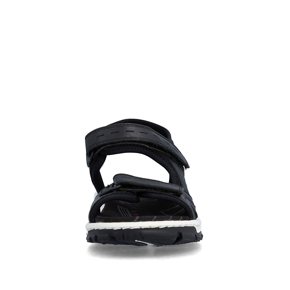 detail Dámské sandály RIEKER 68866-00 černá S6