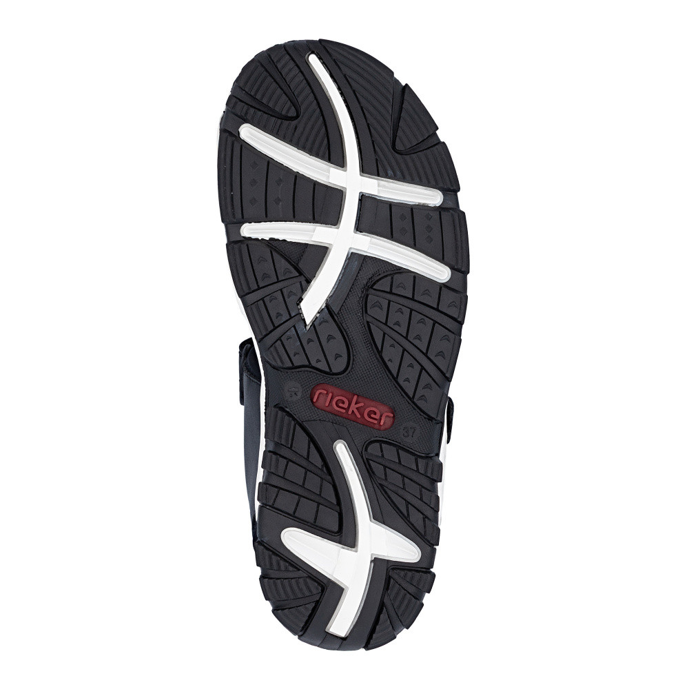 detail Dámské sandály RIEKER 68866-00 černá S6