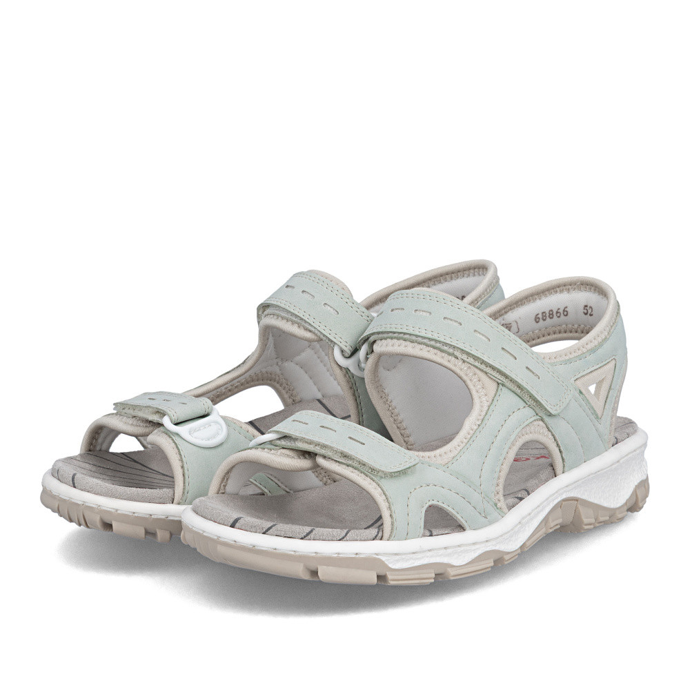 detail Dámské sandály RIEKER 68866-52 zelená S6