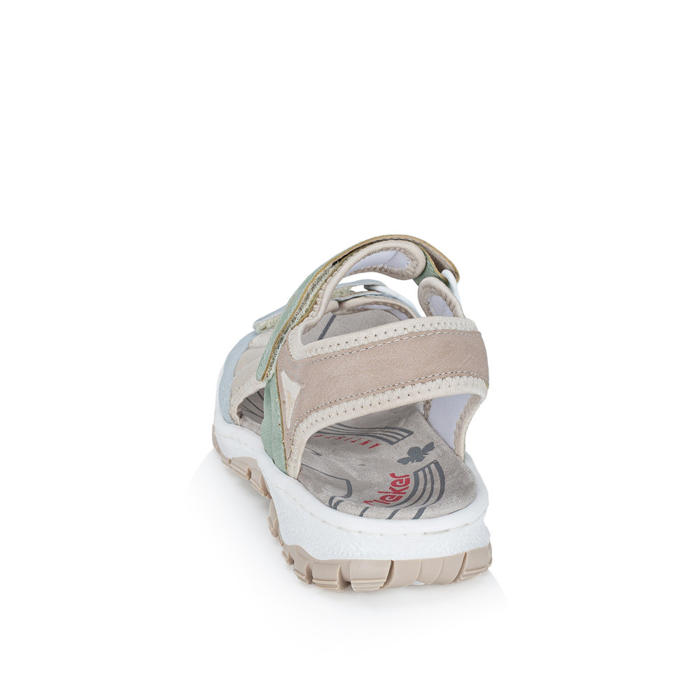 detail Dámské sandály RIEKER 68866-94 modrá S6