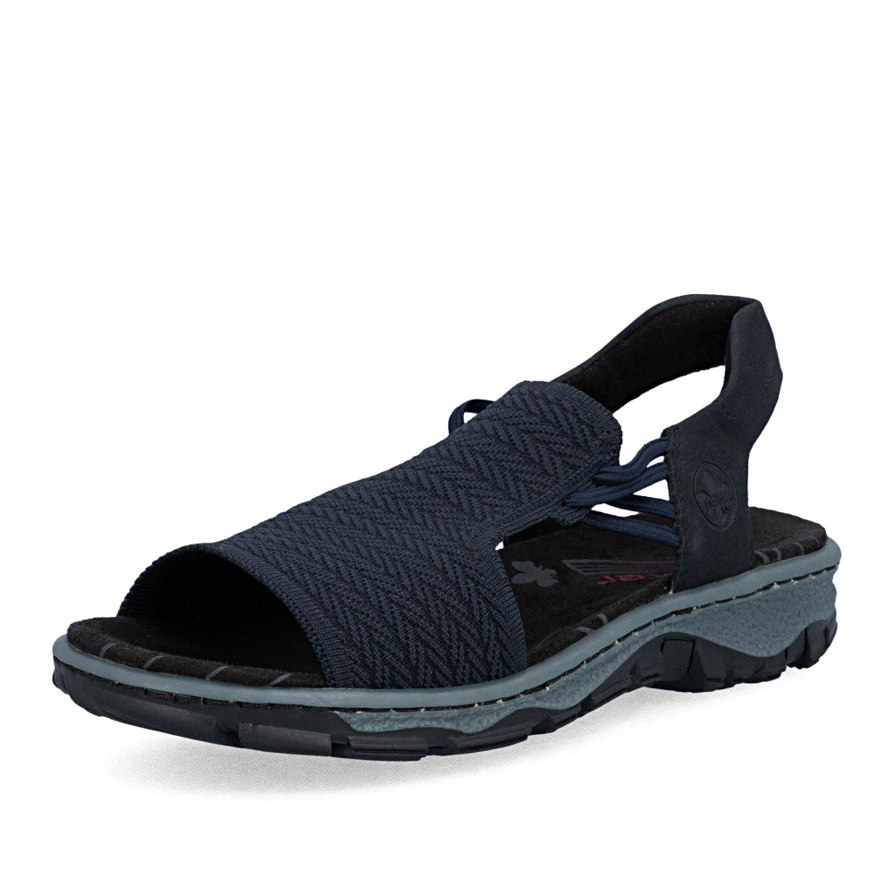 detail Dámské sandály RIEKER 68884-14 modrá S6