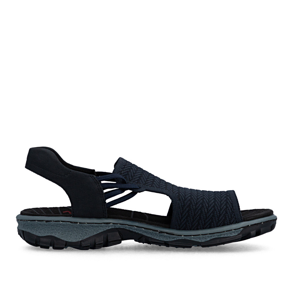 detail Dámské sandály RIEKER 68884-14 modrá S6