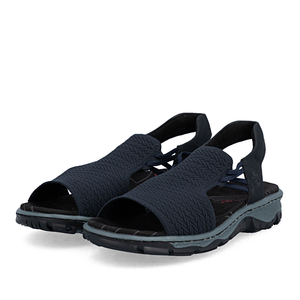 detail Dámské sandály RIEKER 68884-14 modrá S6