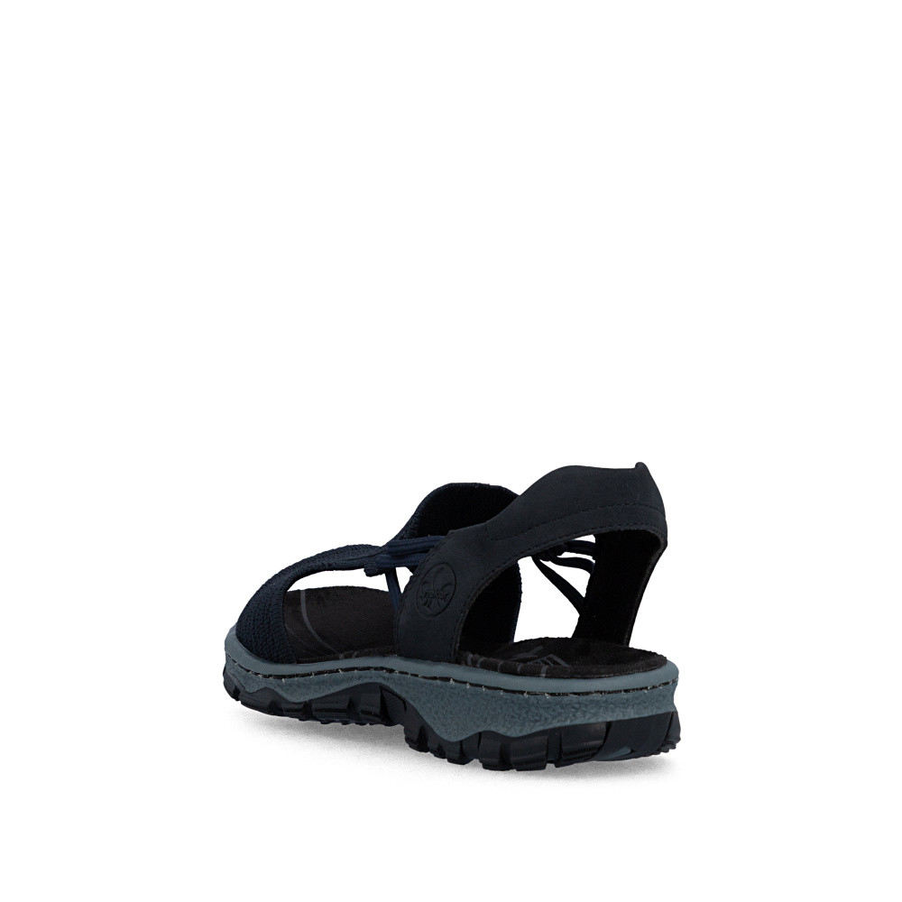 detail Dámské sandály RIEKER 68884-14 modrá S6