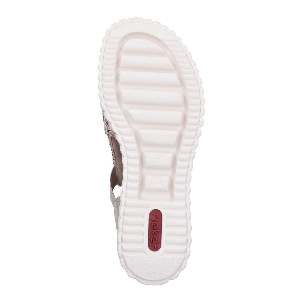 detail Dámské sandály RIEKER 69172-60 béžová S6