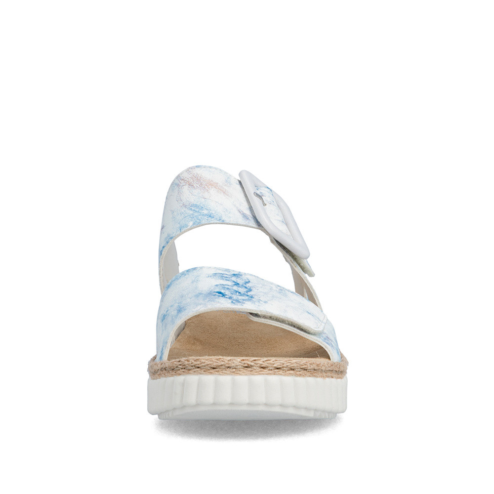 detail Dámské sandály RIEKER 69260-90 bílá S6