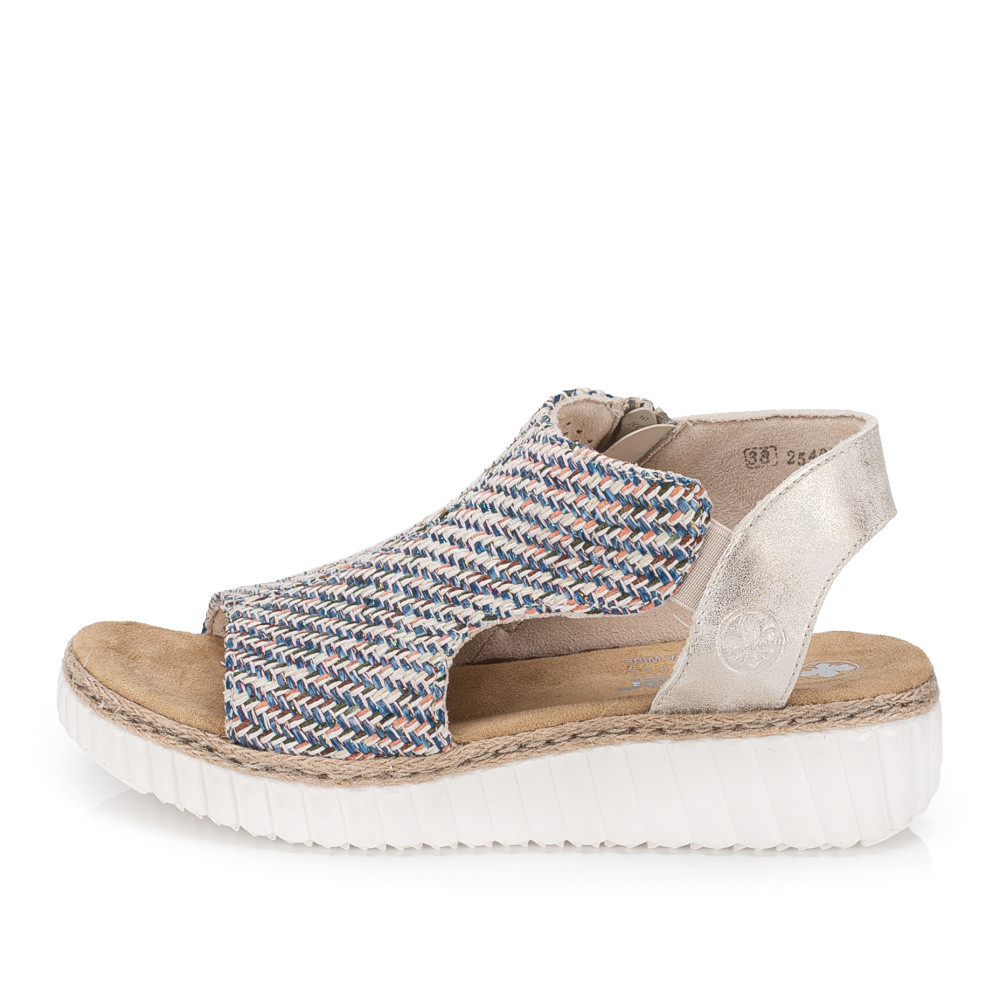 detail Dámské sandály RIEKER 69284-90   MULTI   F/S6