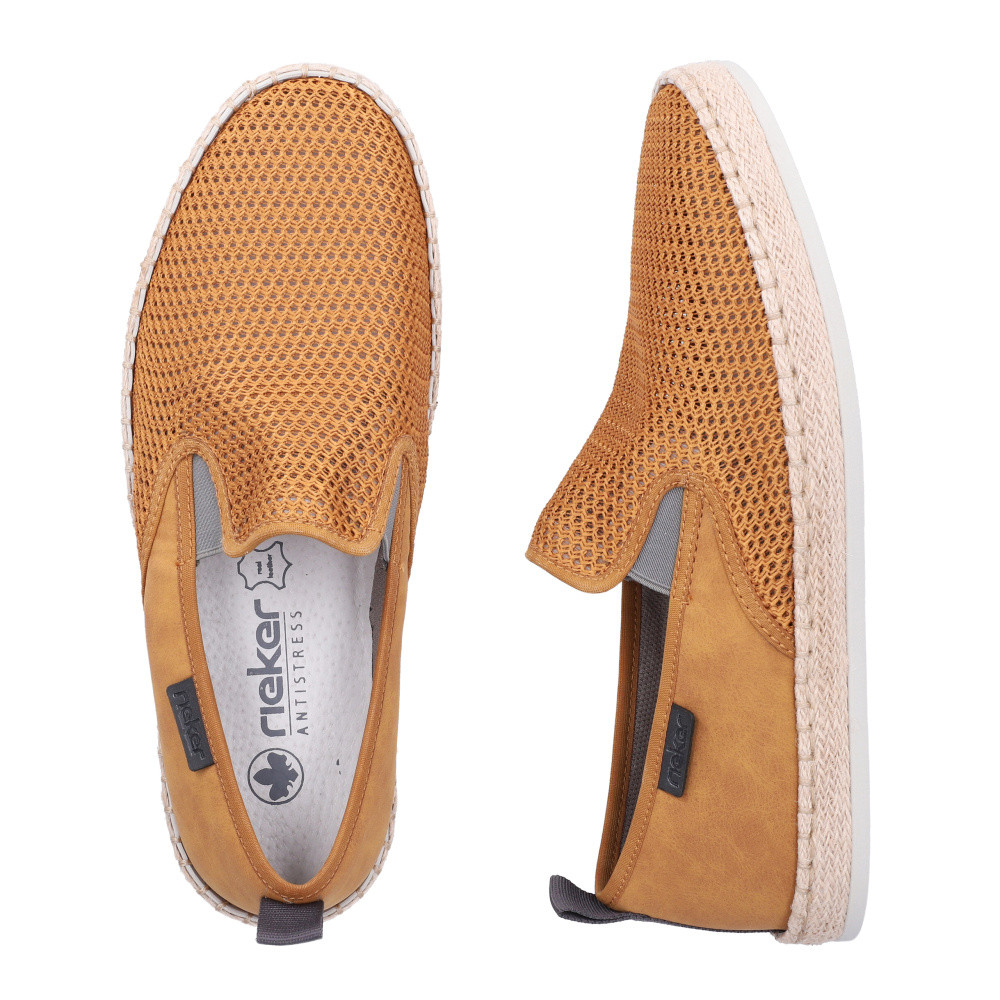 detail Pánské mokasíny RIEKER B2661-68 žlutá S6