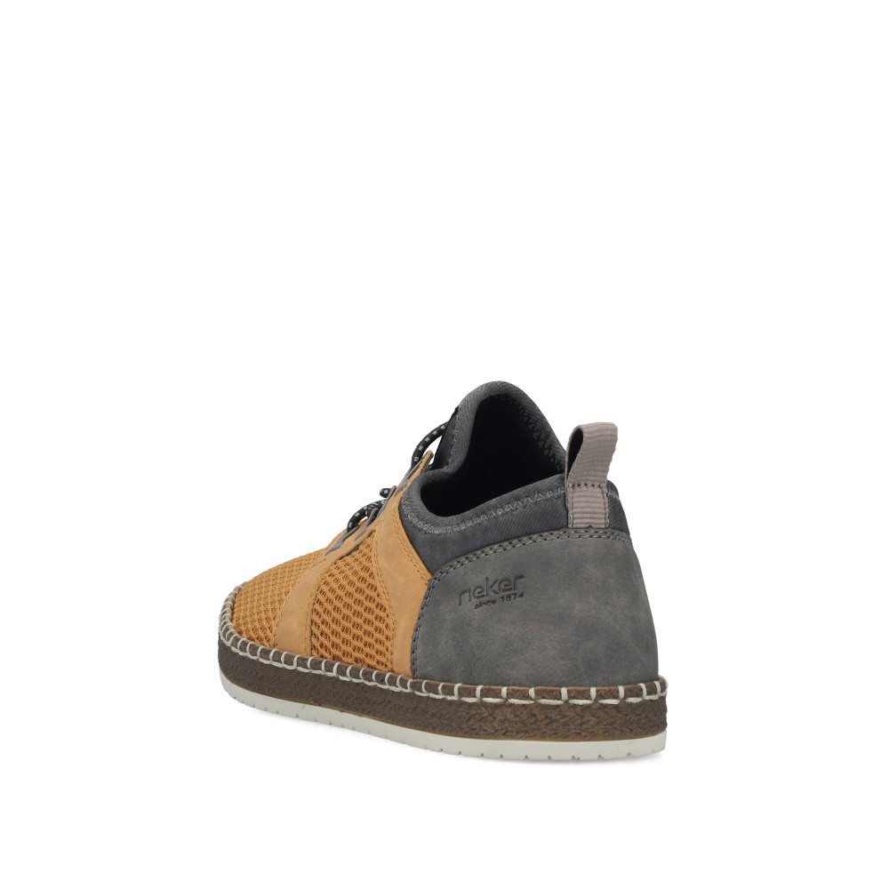 detail Pánské polobotky RIEKER B5252-68 žlutá S6