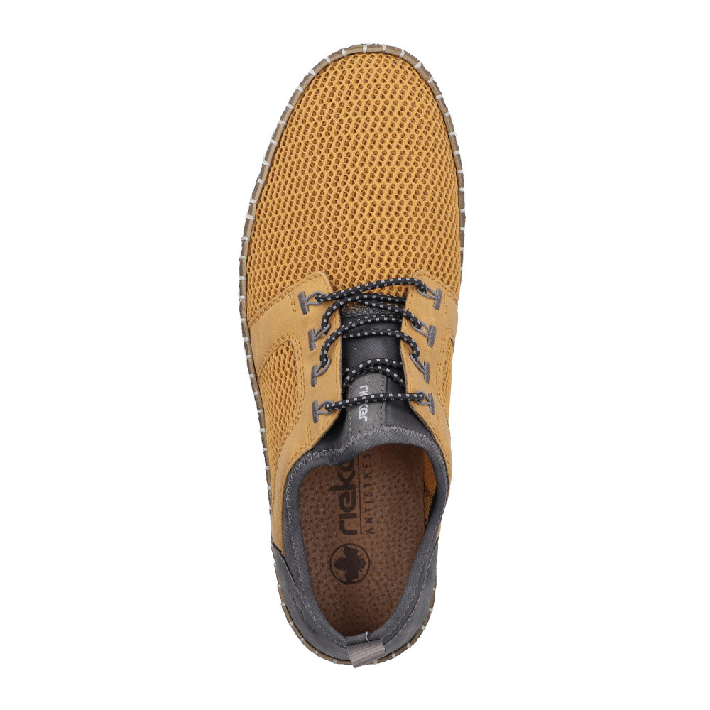 detail Pánské polobotky RIEKER B5252-68 žlutá S6