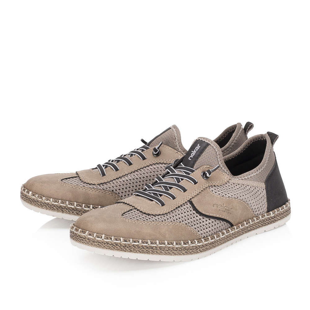 detail Pánské polobotky RIEKER B5263-64 béžová S6