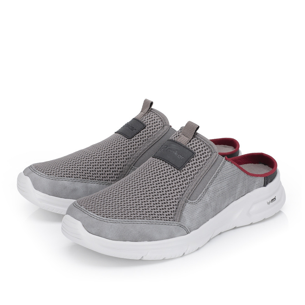 detail Pánské nazouváky RIEKER B7390-42 šedá S6