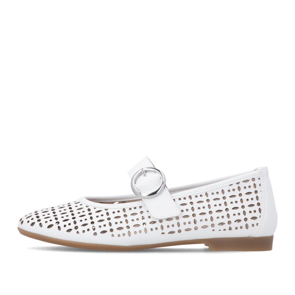 detail Dámské baleríny REMONTE D0K16-80 bílá S6