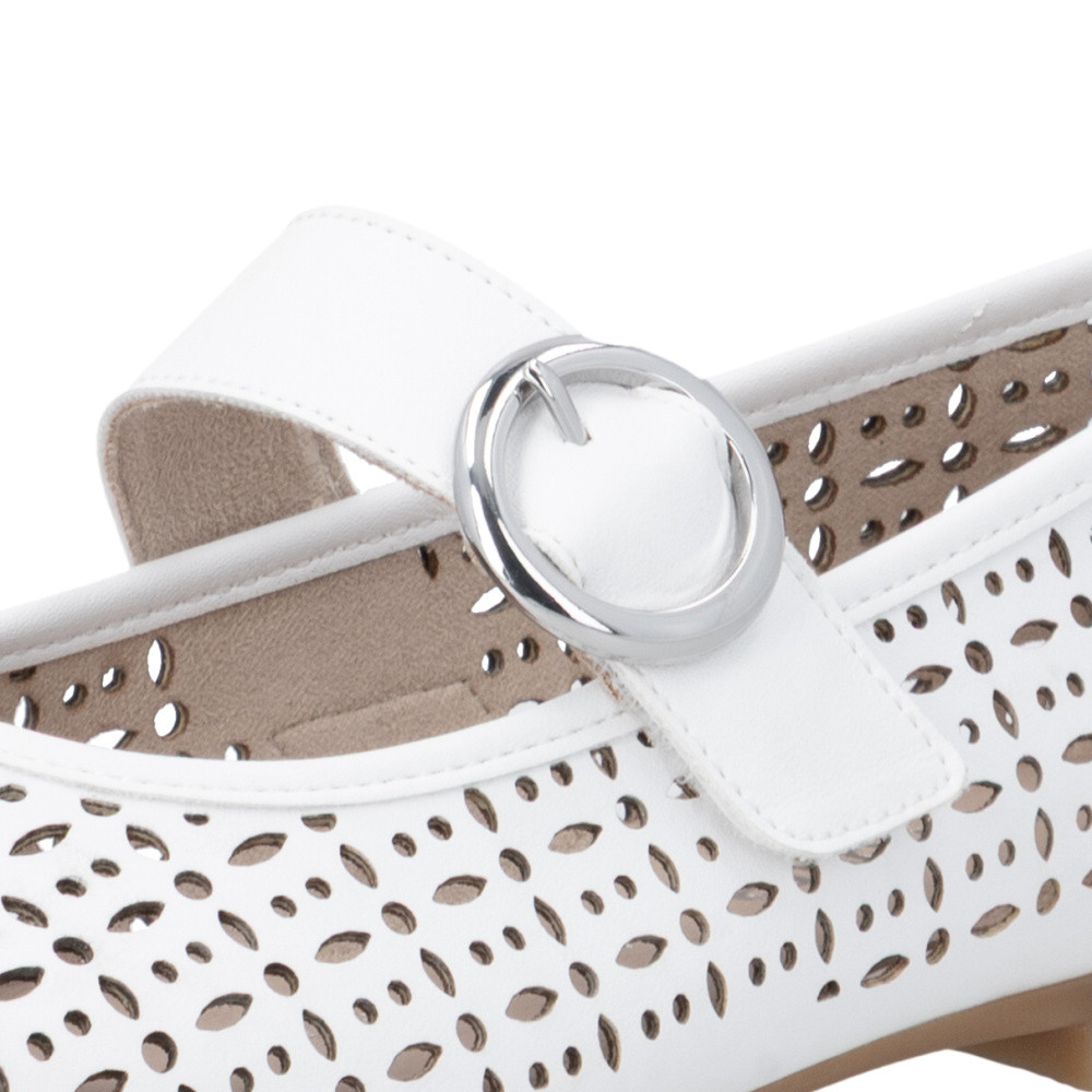 detail Dámské baleríny REMONTE D0K16-80 bílá S6