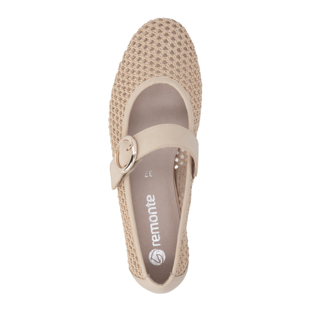 detail Dámské baleríny REMONTE D0K17-20   BROWN   F/S6