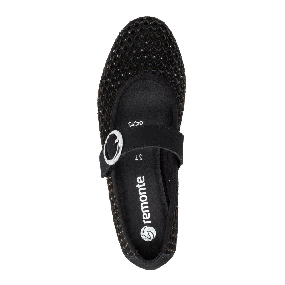 detail Dámské baleríny REMONTE D0K18-02 černá S6