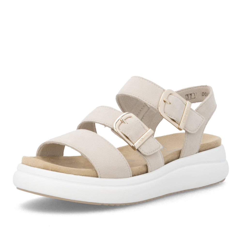 detail Dámské sandály REMONTE D0L50-60 béžová S6