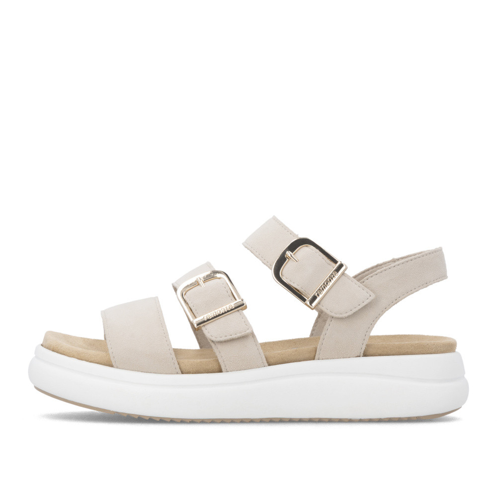 detail Dámské sandály REMONTE D0L50-60 béžová S6