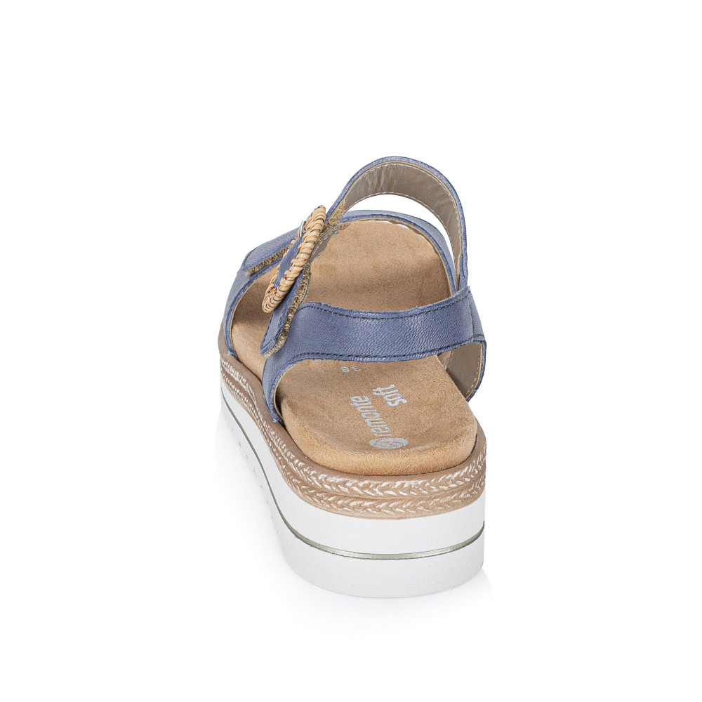 detail Dámské sandály REMONTE D0Q52-14 modrá S6