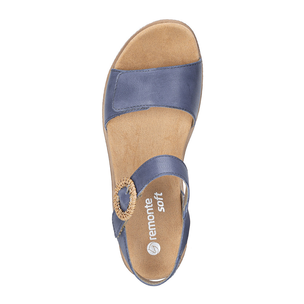 detail Dámské sandály REMONTE D0Q52-14 modrá S6