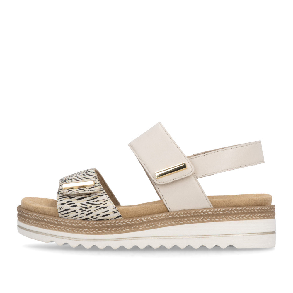 detail Dámské sandály REMONTE D0Q59-60 béžová S6