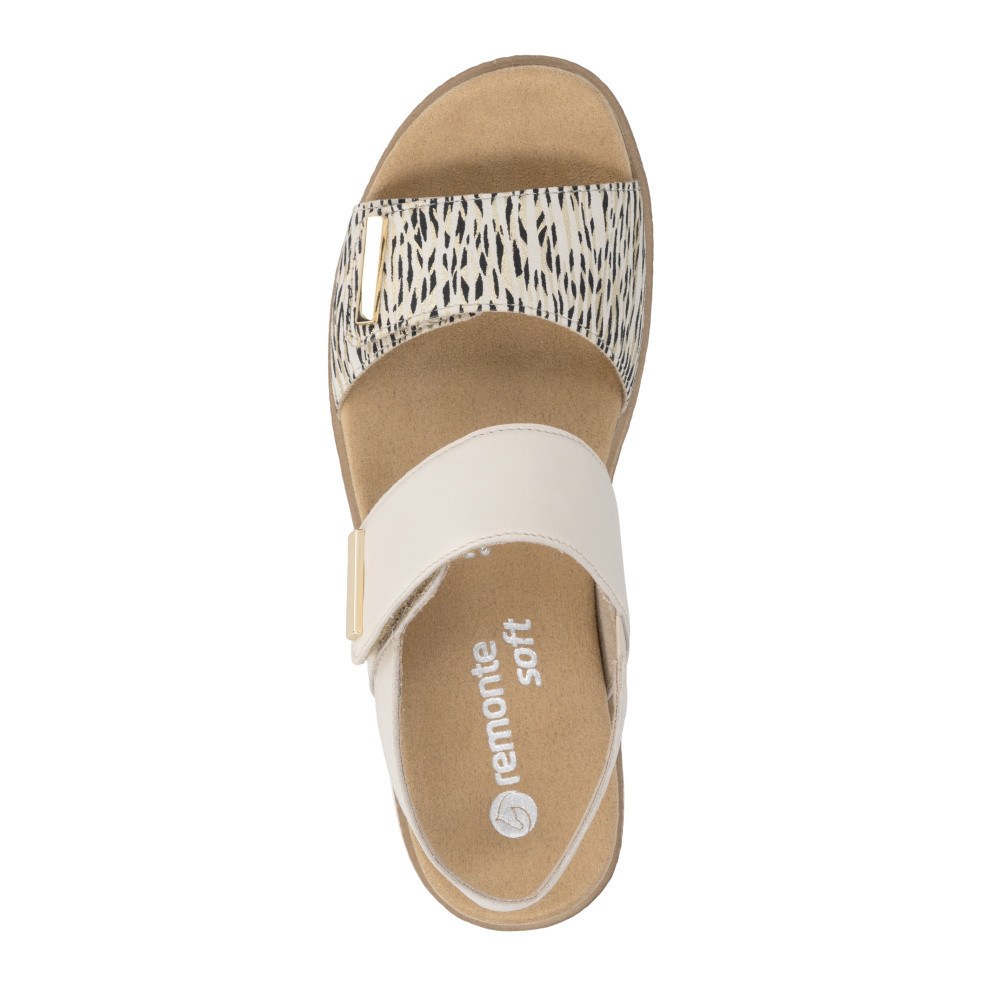 detail Dámské sandály REMONTE D0Q59-60 béžová S6