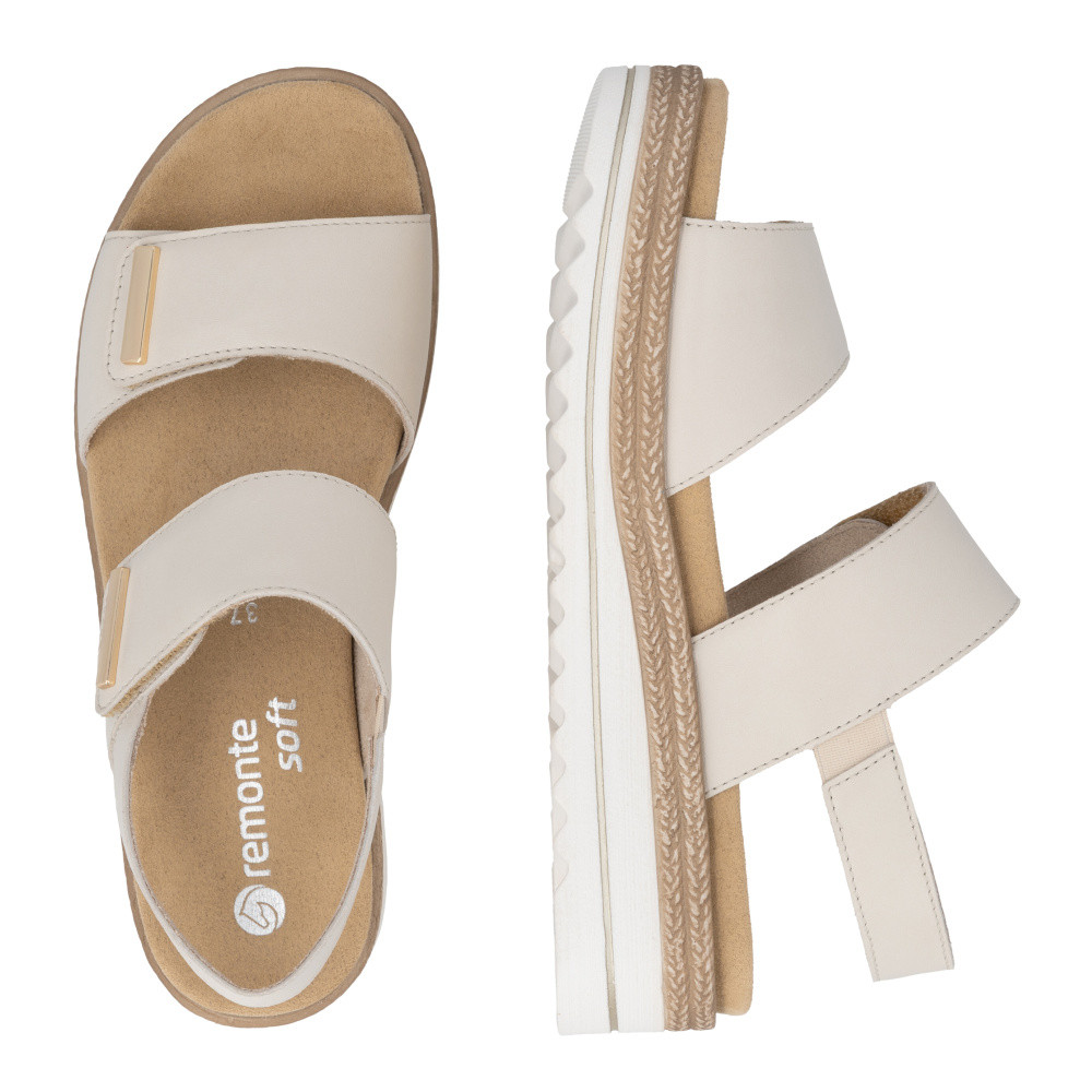 detail Dámské sandály REMONTE D0Q59-61 béžová S6