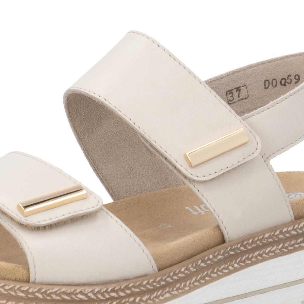 detail Dámské sandály REMONTE D0Q59-61 béžová S6