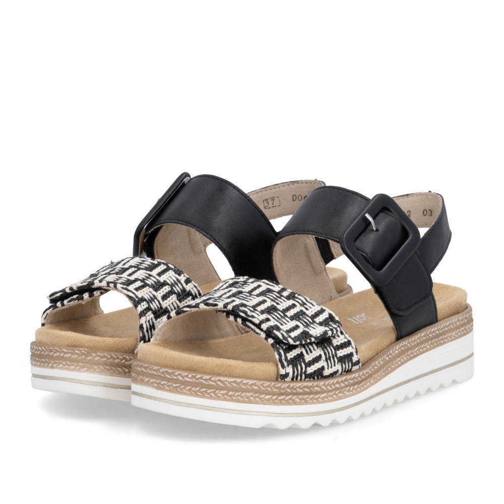 detail Dámské sandály REMONTE D0Q62-03 černá S6