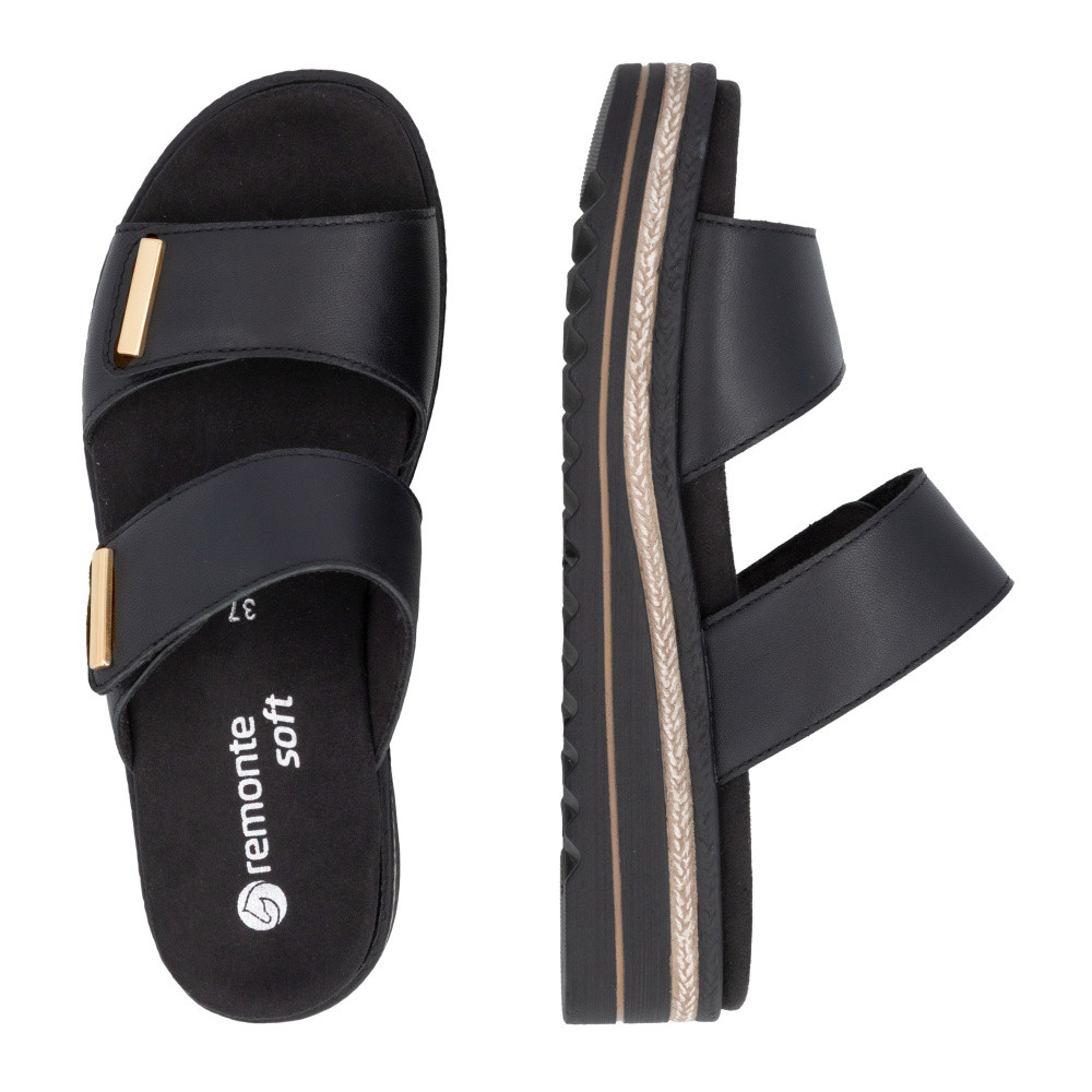 detail Dámské nazouváky REMONTE D0Q64-00 černá S6