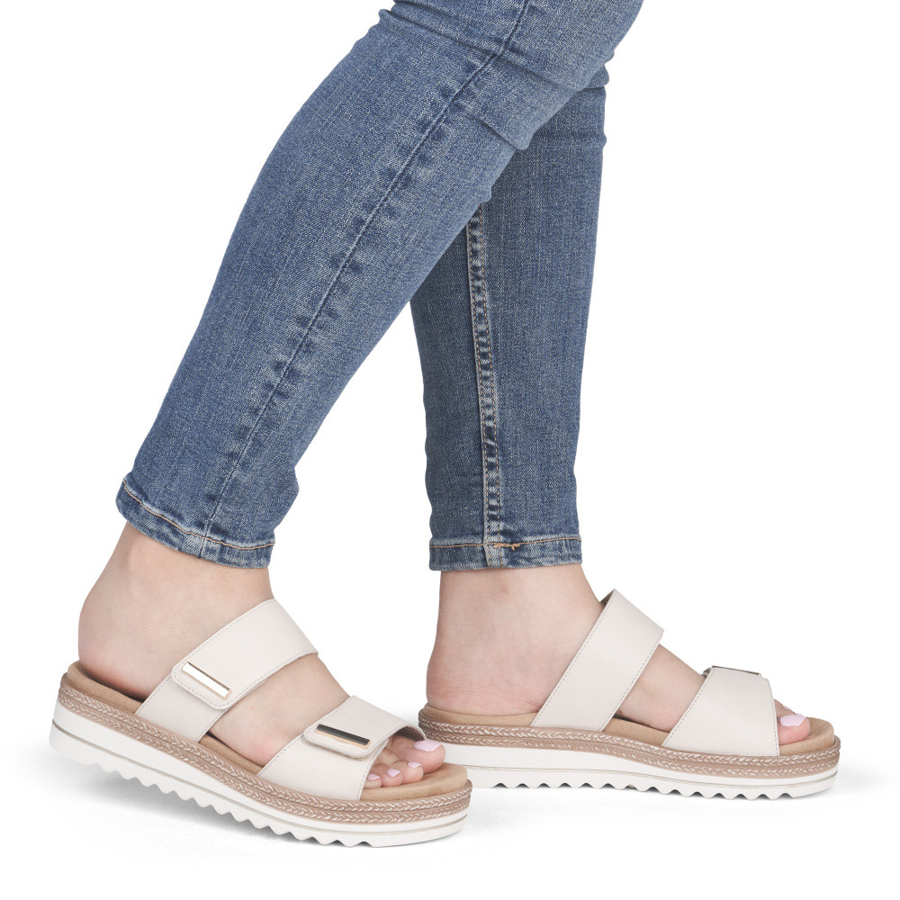 detail Dámské nazouváky REMONTE D0Q64-60 béžová S6