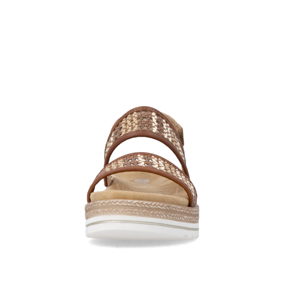 detail Dámské sandály REMONTE D0Q65-24 hnědá S6