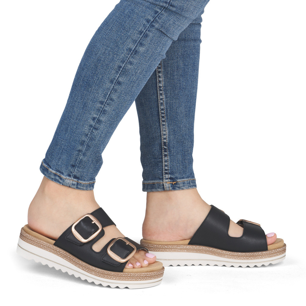 detail Dámské nazouváky REMONTE D0Q66-00 černá S6