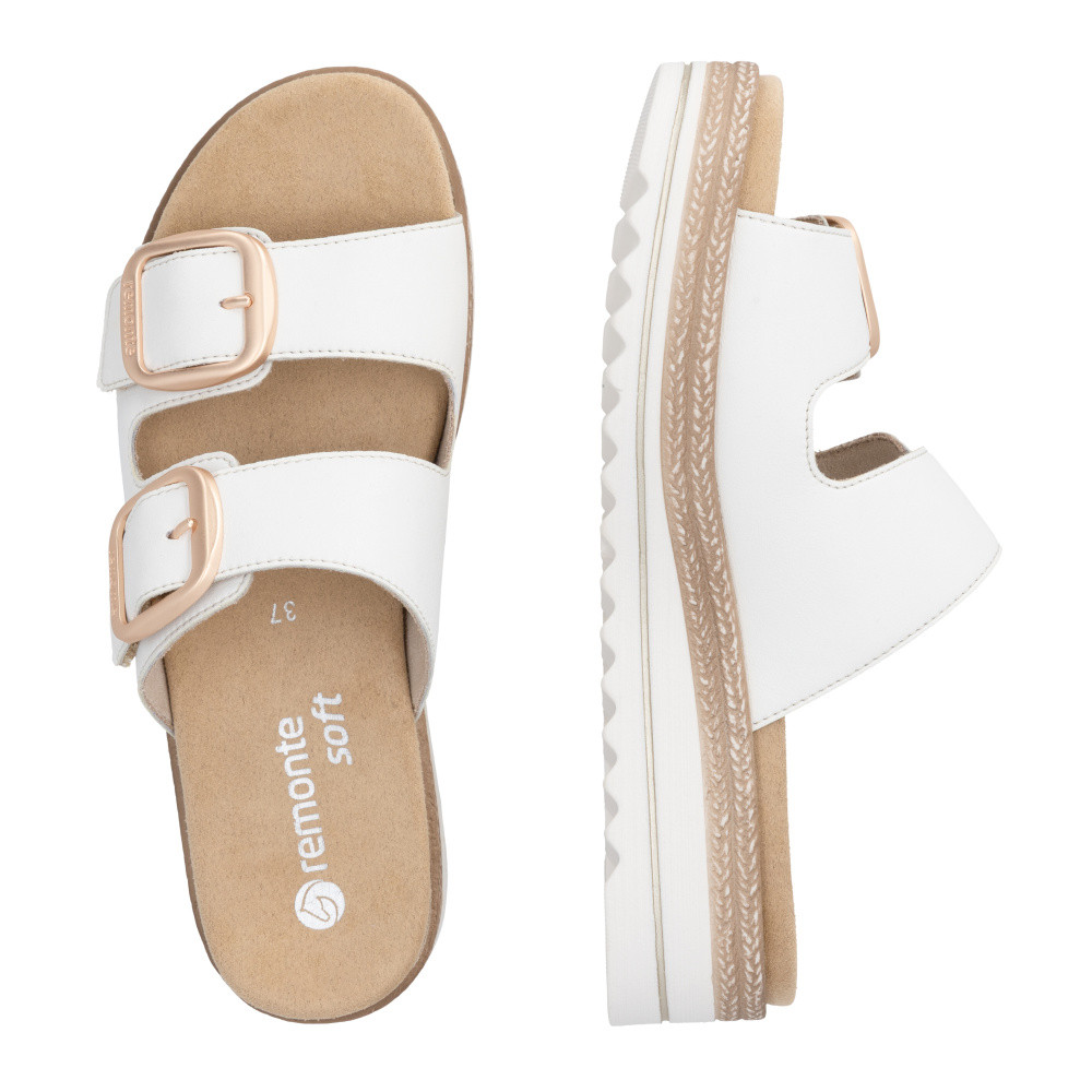 detail Dámské nazouváky REMONTE D0Q66-80 bílá S6