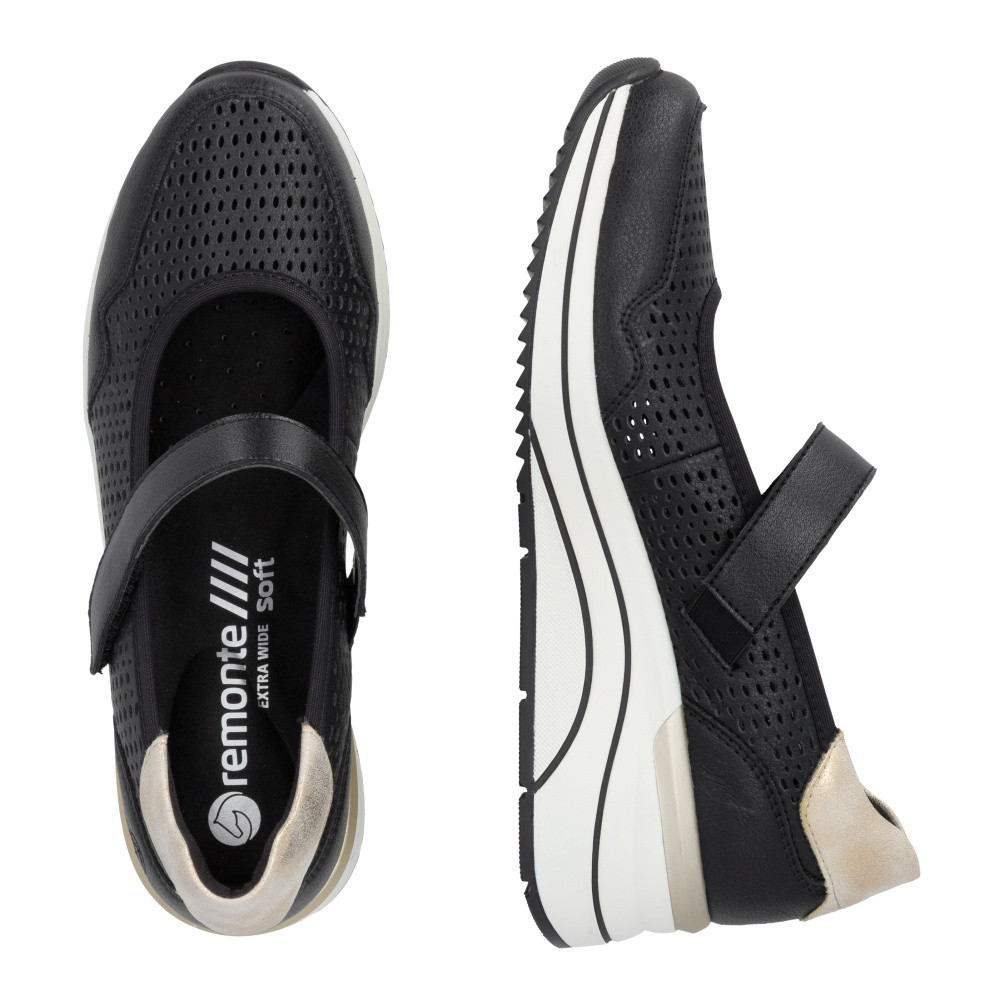 detail Dámské baleríny REMONTE D0T21-03 černá S6