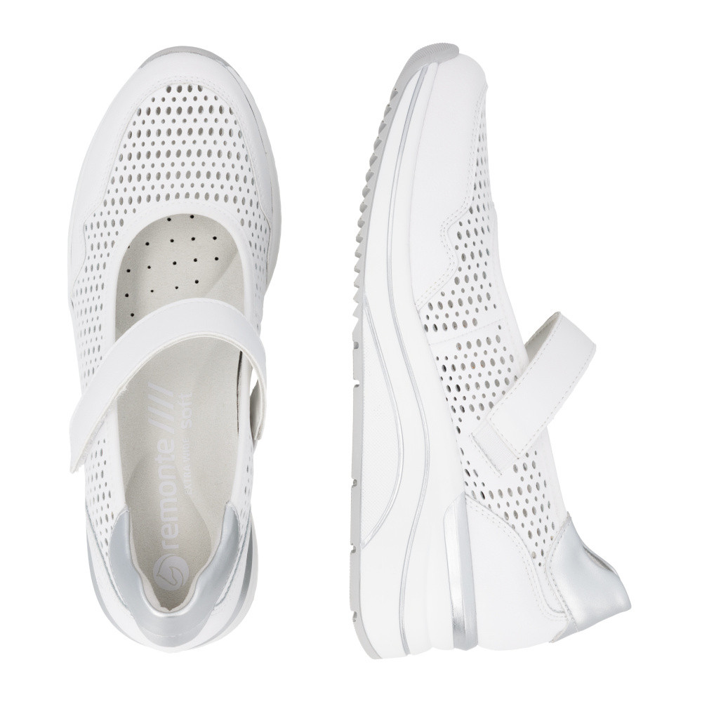 detail Dámské baleríny REMONTE D0T21-80 bílá S6