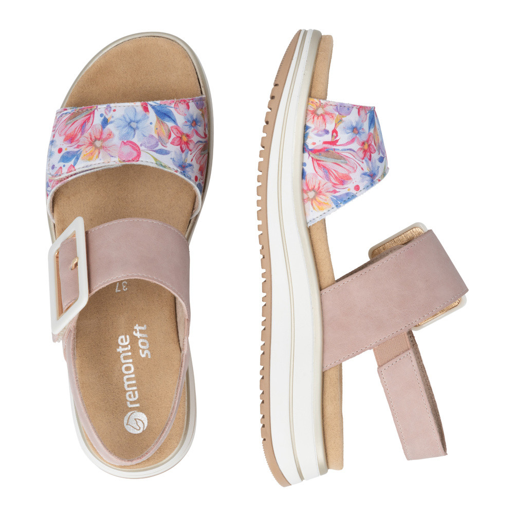 detail Dámské sandály REMONTE D1J53-31 růžová S6