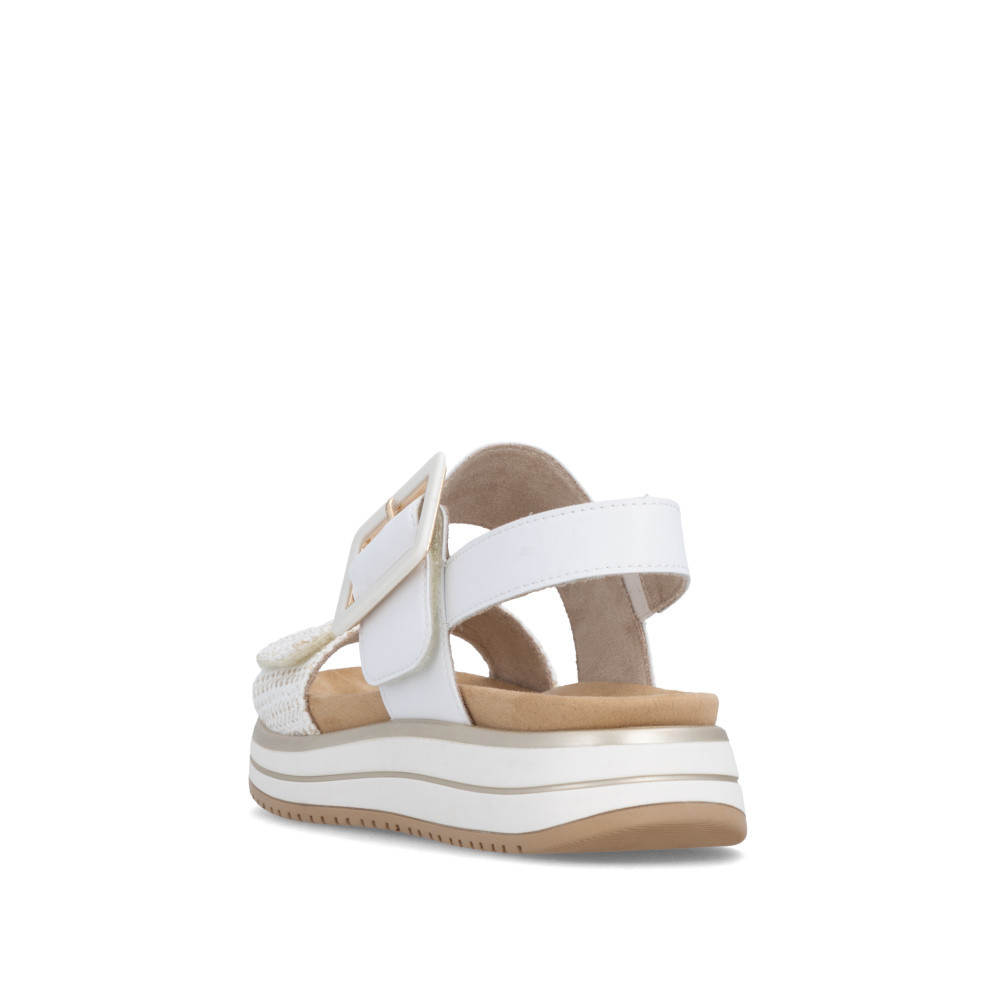 detail Dámské sandály REMONTE D1J53-81 bílá S6